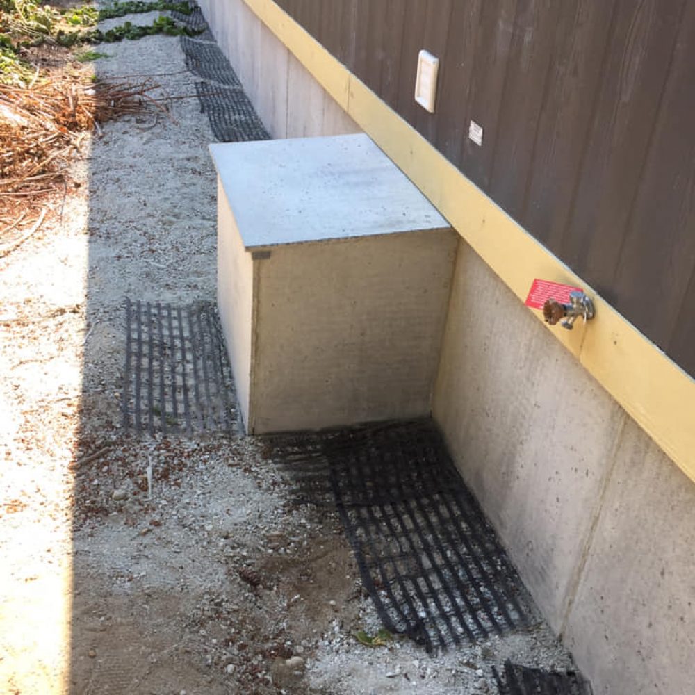 mobile home pier spacing