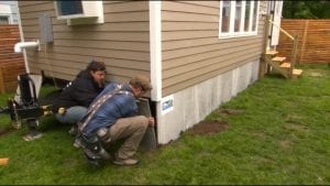 DURASKIRT™ Skirting installed on Tiny House Nation