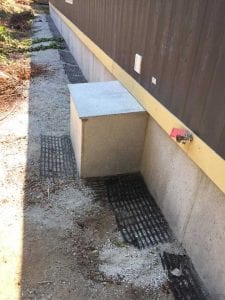 concrete skirting