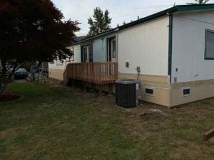 wood skirting for mobile homes