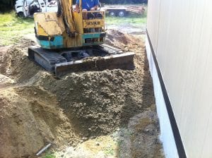 Can you bury cement board